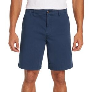 GAP Men's Deep Blue Flat Front Shorts